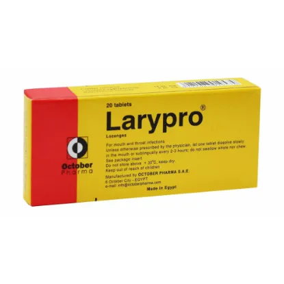 Picture of LARYPRO 20 LOZENGES