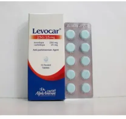 Picture of LEVOCAR 250/25 MG 30 TAB