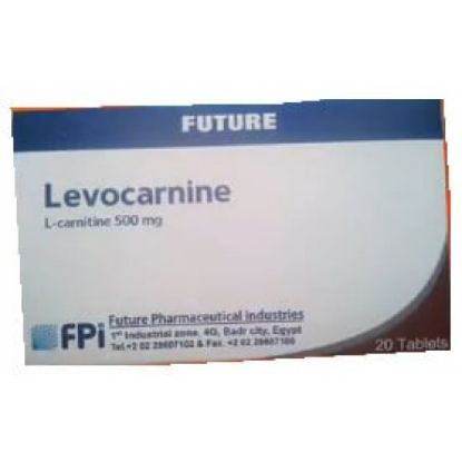 Picture of LEVOCARNINE 500MG 20 TAB