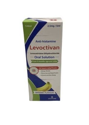 Picture of LEVOCTIVAN 0.5MG/ML SYRUP 120 ML