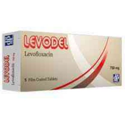 Picture of LEVODEL 750 MG 5 F.C.TAB