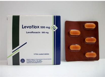 Picture of LEVOFLOX 500 MG 5 F.C.TAB