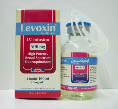 Picture of LEVOXIN 500MG VIAL 100 ML