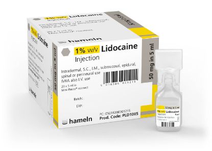 Picture of LIDOCAINE 1% (OTSUKA) AMP 5 ML