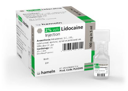 Picture of LIDOCAINE 2% (OTSUKA) AMP 5 ML