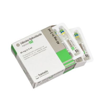 Picture of LIDOCAINE 2% 10 AMP