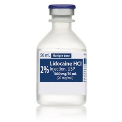 Picture of LIDOCAINE HCL PHARMACELL 2% VIAL IM IV SC 50 ML