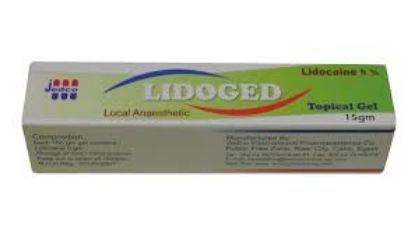 Picture of LIDOGED 5% TOPICAL GEL 15 GM