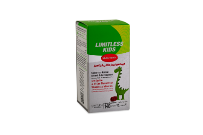 Picture of LIMITLESS KIDS MULTIVITAMINS SYRUP 140 ML