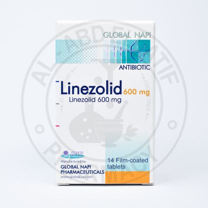 Picture of LINEZOLID 600MG 14 F.C. TAB