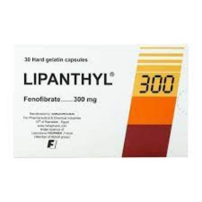 Picture of LIPANTHYL 300MG 30 CAP