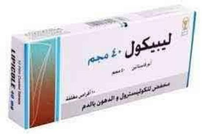 Picture of LIPICOLE 40MG 10 F.C.TAB