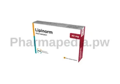 Picture of LIPINORM 40 MG 7 F.C.TAB