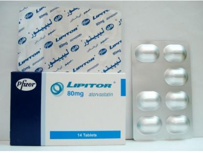 Picture of LIPITOR 80 MG 14 TAB