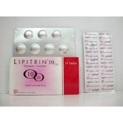 Picture of LIPITRIN 10/10MG 14 TAB