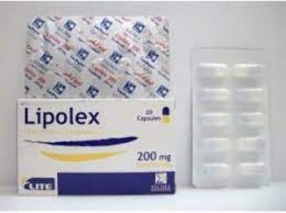 Picture of LIPOLEX 200MG 20 CAP