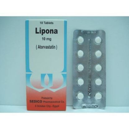 Picture of LIPONA 10MG 10 TAB