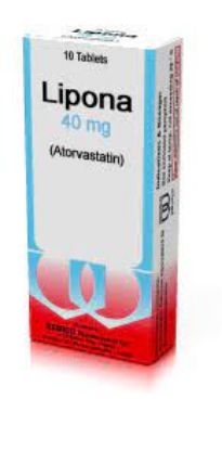 Picture of LIPONA 40MG 10 F.C.TAB