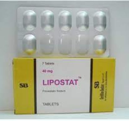 Picture of LIPOSTAT 40MG 7 TAB