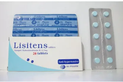 Picture of LISITENS 12.5/20MG 30 TAB