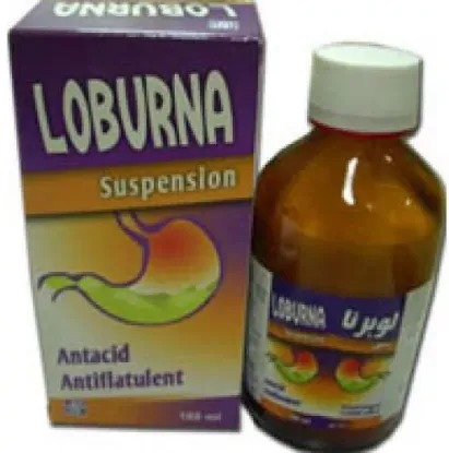 Picture of LOBURNA ORAL SUSP. 180 ML