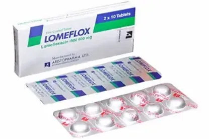 Picture of LOMEFLOX 400MG 10 F.C. TAB
