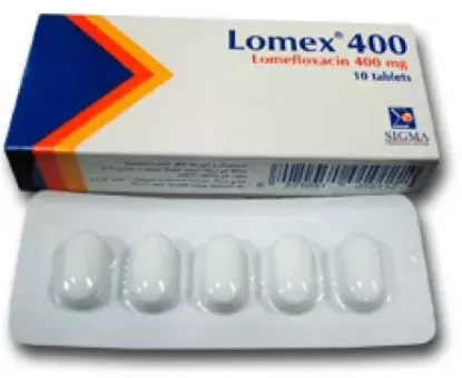 Picture of LOMEX 400 MG 10 TAB