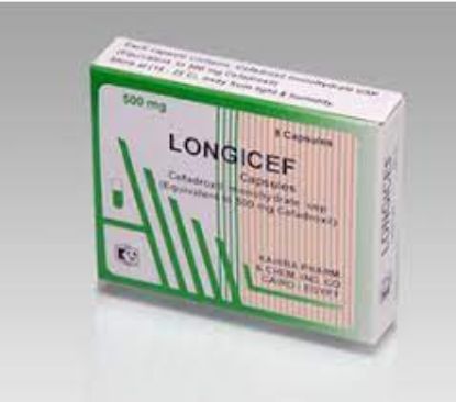 Picture of LONGCEF 500 MG 8 CAP