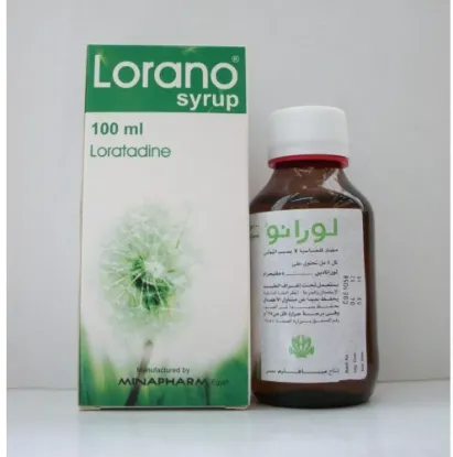 Picture of LORANO 5MG/5ML SYRUP 100ML