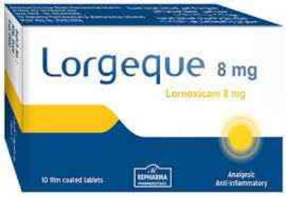 Picture of LORGEQUE 8MG 20 F.C.TAB