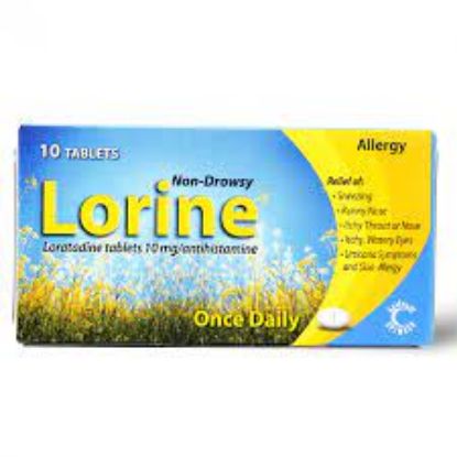 Picture of LORINE 10MG 10 TAB