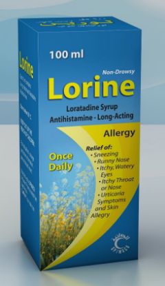 Picture of LORINE 5MG/5ML SYRUP 100ML