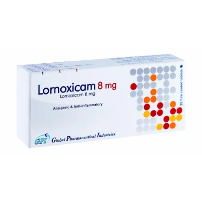 Picture of LORNOXICAM 8MG 20 F.C.TAB