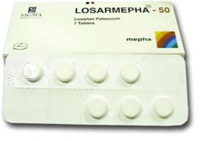 Picture of LOSARMEPHA-50 MG 14 F.C. TAB