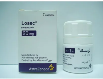 Picture of LOSEC 20MG 7 CAP