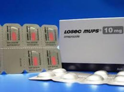 Picture of LOSEC MUPS 10 MG 7 GASTRO-RESISTANT TAB