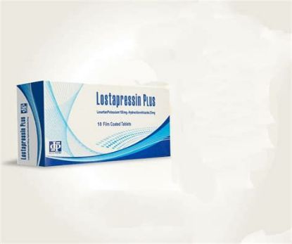 Picture of LOSTAPRESSIN PLUS 100/25MG 10 F.C. TAB