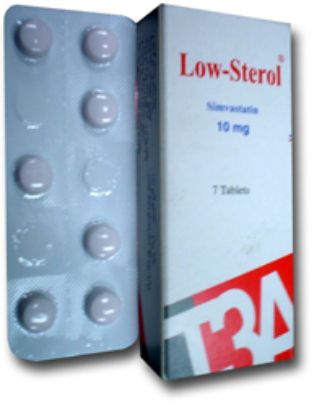 Picture of LOW-STEROL 10MG 20 F.C. TAB