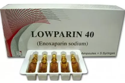 Picture of LOWPARIN 40MG/0.4ML S.C. 5 AMP