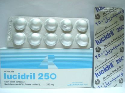 Picture of LUCIDRIL 250 MG 20 F.C.TAB