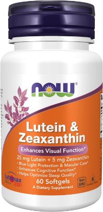 Picture of Puritan's Pride Lutein 6 mg with Zeaxanthin - 100 Softgels