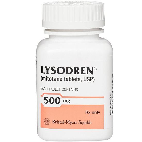 Picture of LYSODREN 500MG 100 TAB(ILLEGAL IMPORT)