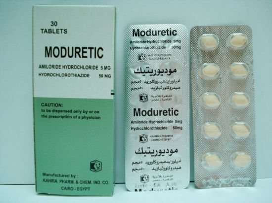 Picture of MODURETIC 5/50MG 30 TAB