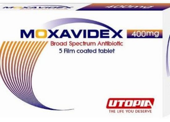 Picture of MOXAVIDEX 400 MG 5 F.C.TAB
