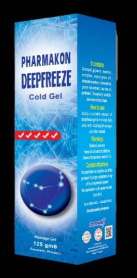 PharmaLink. PHARMAKON DEEP FREEZE GEL 25 SACHETS