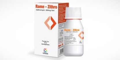 Picture of RAME-ZITHRO 200MG/5ML SUSP. 15 ML