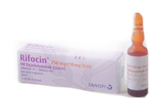 Picture of RIFOCIN 250MG 1 AMP