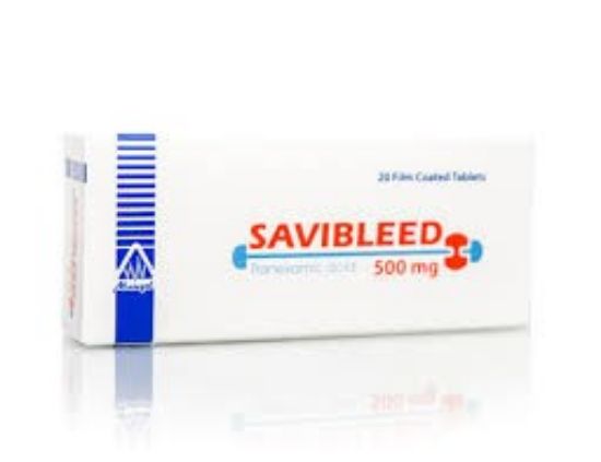 Picture of SAVIBLEED 500 MG 20 F.C.TAB