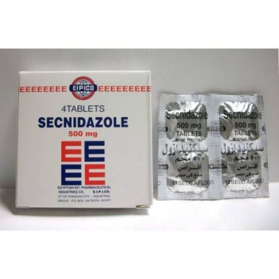 Picture of SECNIDAZOLE 500 MG 4 TAB.