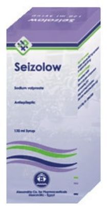 Picture of SEIZOLOW 250MG/5ML SYRUP 120ML